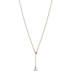 Collier Raindrop rose doré