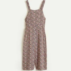 Combinaison pantalon Pixie fluide à fleurs noir/multicolore