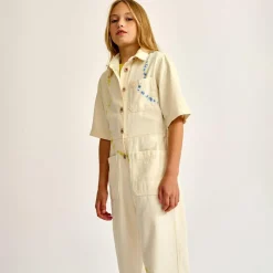 Combinaison Player imprimée écrue