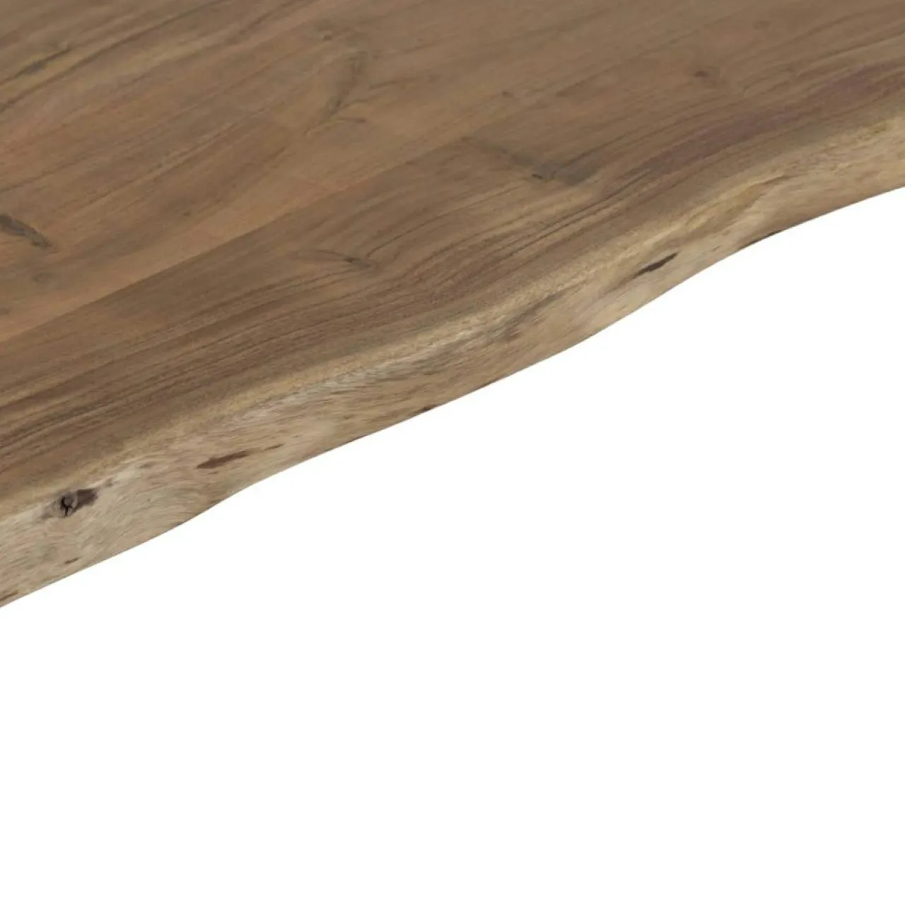 Console acacia bunting marron - 135x45x75 cm