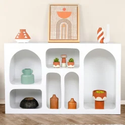 Console Liva blanche - 120x74x37 cm