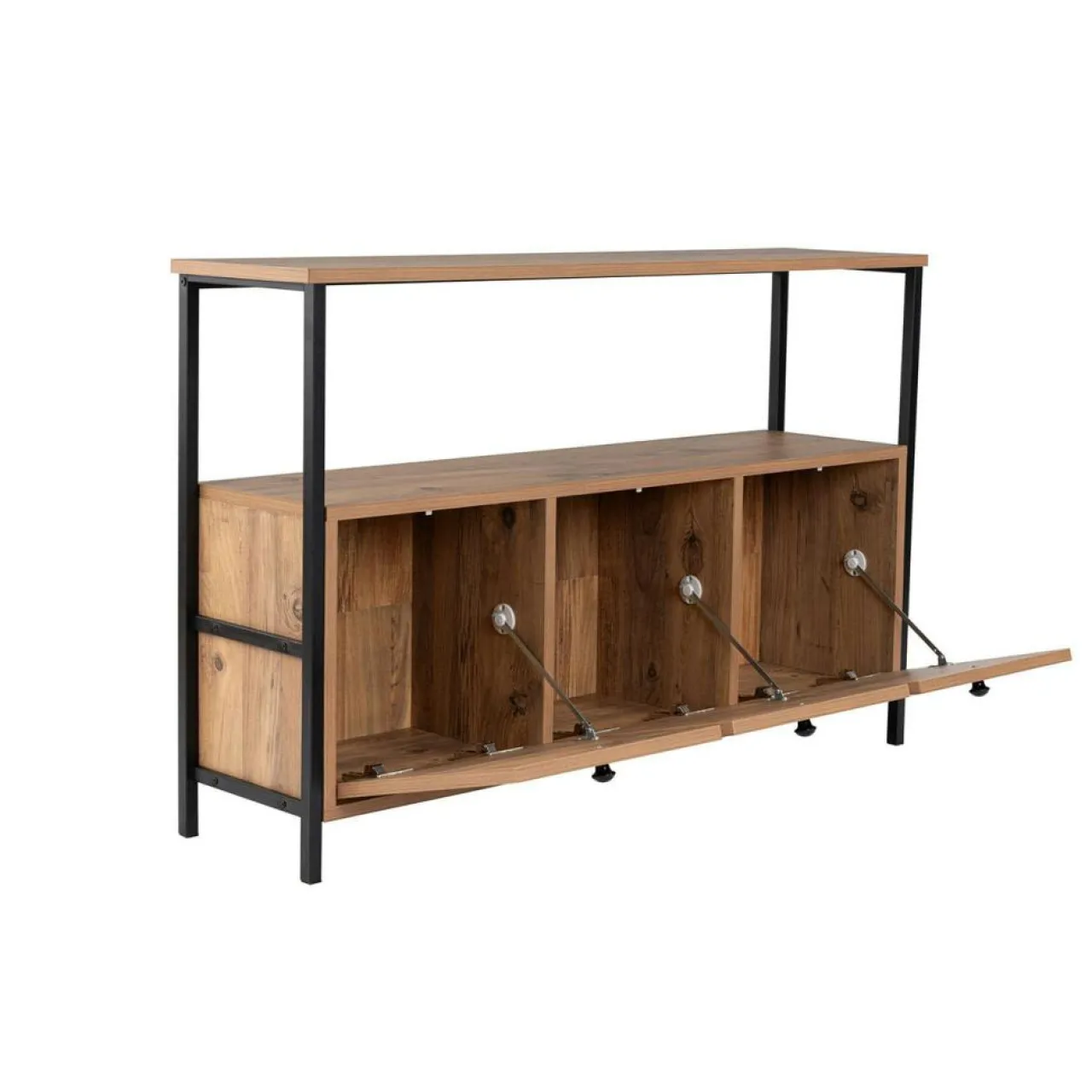 Console Solace pin/noir - 120x77x29.5 cm