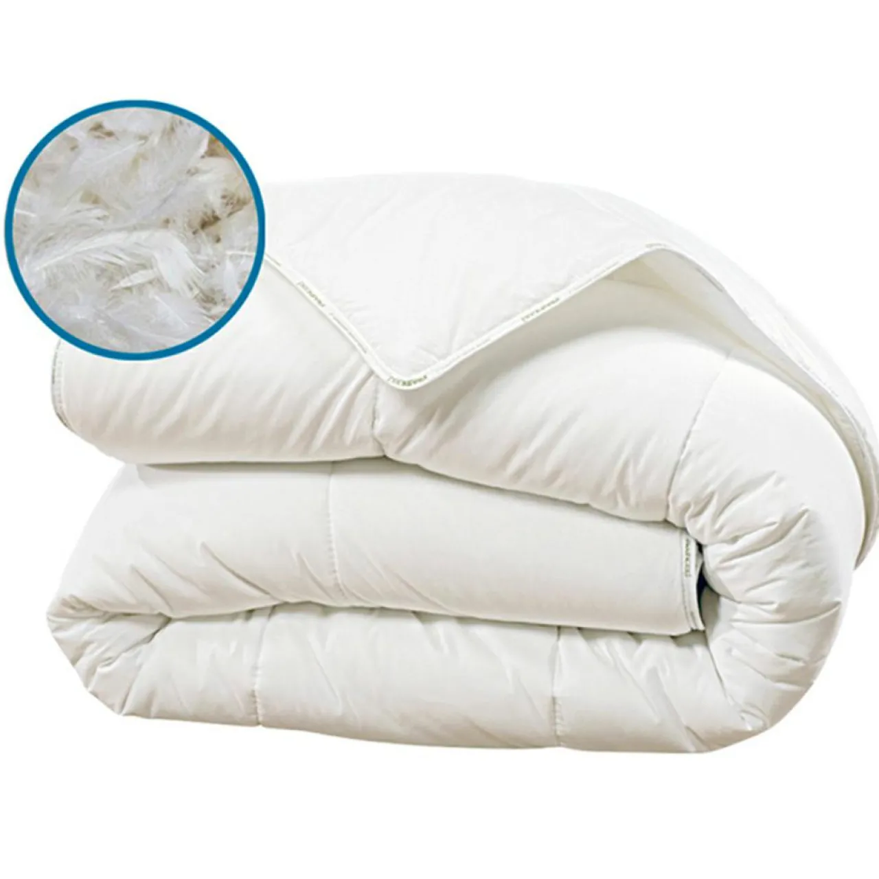 Couette Natura Duvet & Plumes blanche - 140x200 cm