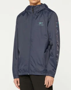 Coupe-Vent Hoodie Aston Martin Racing bleu marine