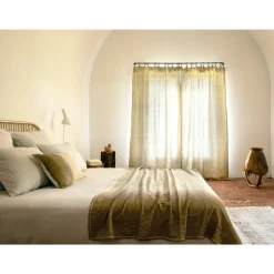 Coussin en laine vert 40x60cm