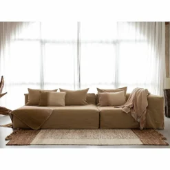 Coussin en laine vert 40x60cm