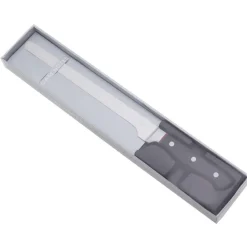 Couteau à saumon ou à jambon Hiro noir/rouge - 38.5 cm