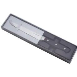 Couteau d'office Hiro noir/rouge - 24.5 cm