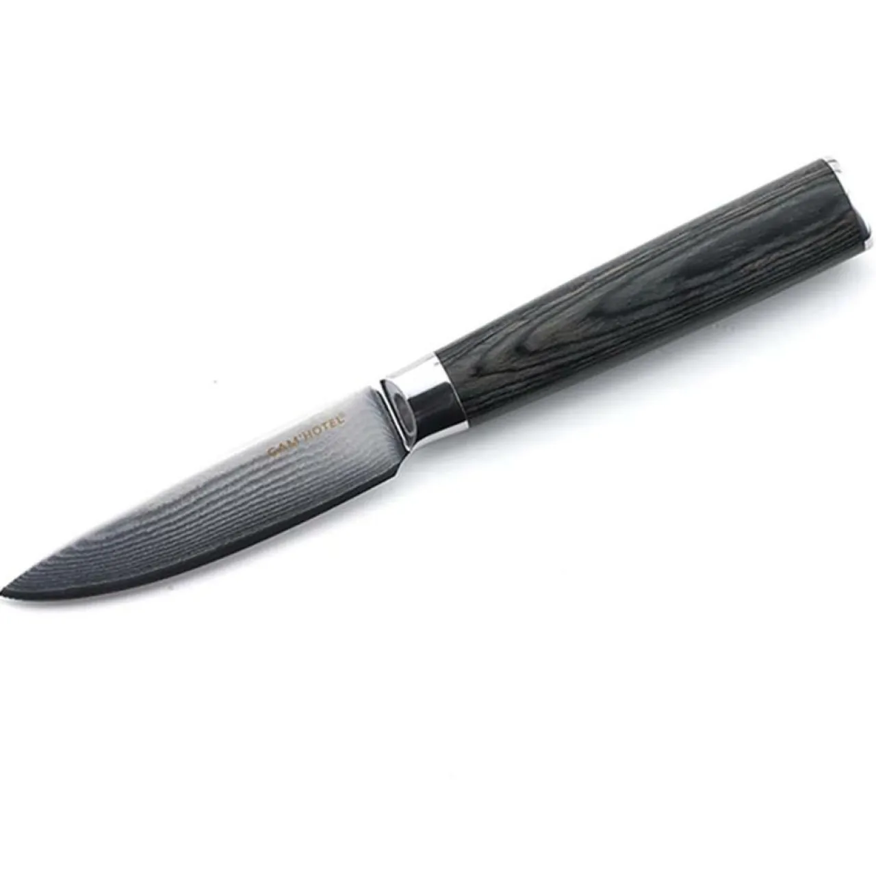 Couteau légume Damarus noir - 20.5 cm