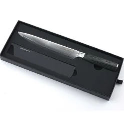 Couteau trancher Damarus noir - 32.5 cm