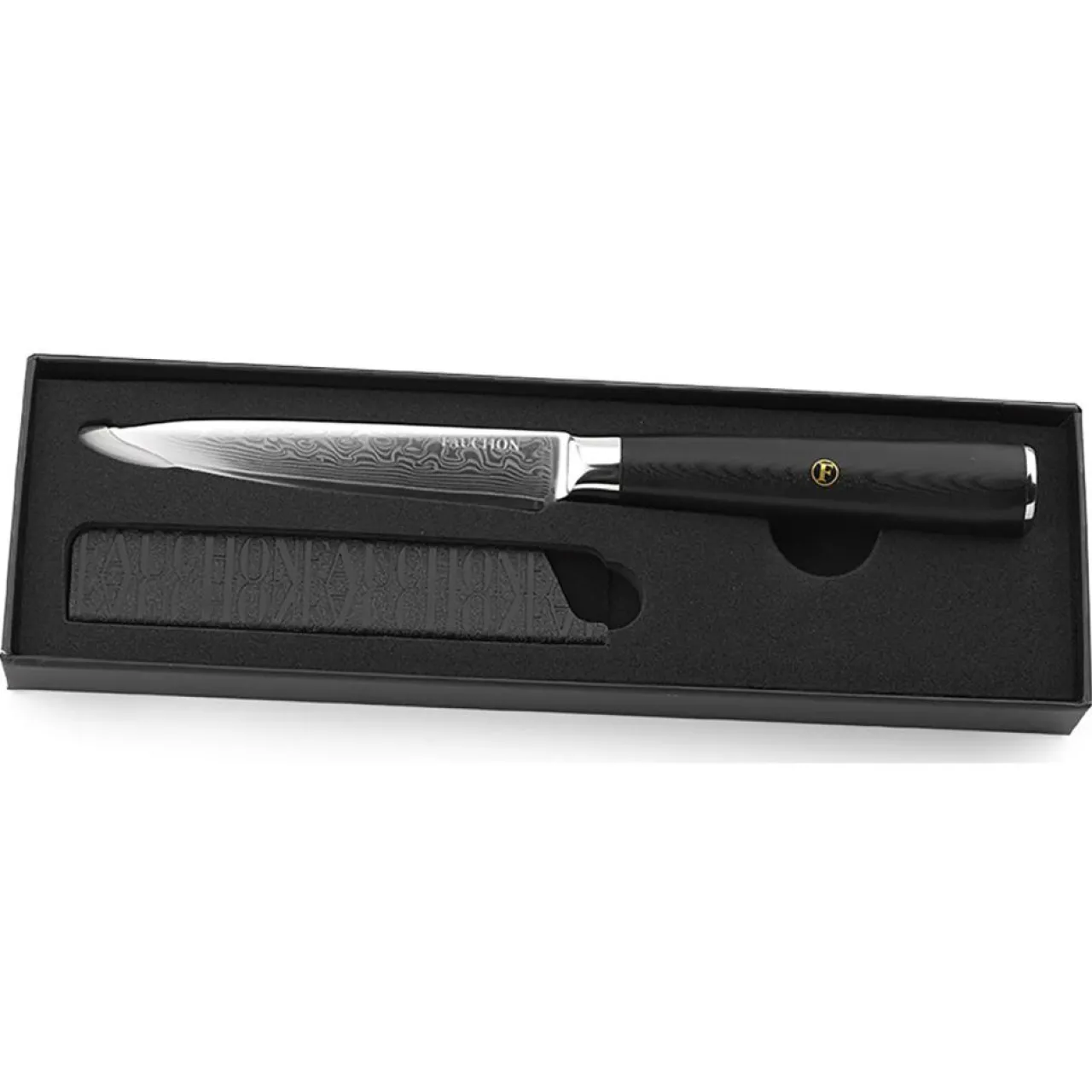 Couteau utilitaire Damas noir - 23 cm