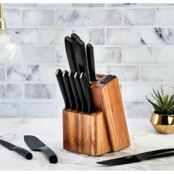 Couteaux à steak Jensen noir mat - 6 pièces