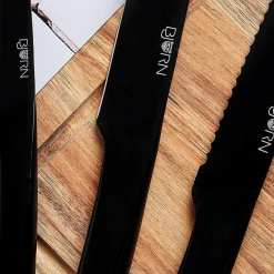 Couteaux de cuisine Jensen - 6 pièces noir mat