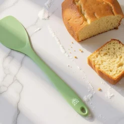 Couverts à salade en silicone IVAR vert pâle