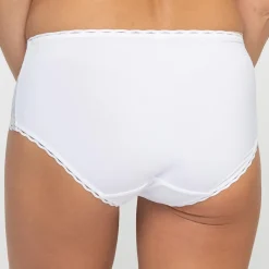 Culotte Coeur Croisé Féminin Dentelle blanche