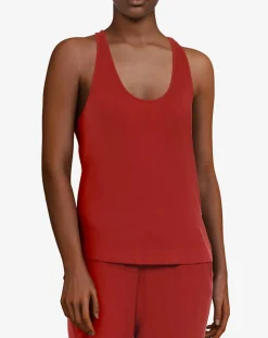 Débardeur Lily rouge bordeaux