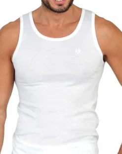 Débardeur Tim en Coton blanc