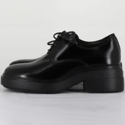 Derbies en Cuir noires - Talon 5.5 cm