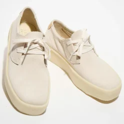 Derbies en Velours de Cuir Ashcott Cup écrues