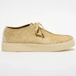 Derbies en Velours de Cuir texturé Trek Cup beiges