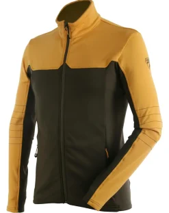 Deuxième couche Climerstretch Balme kaki/jaune