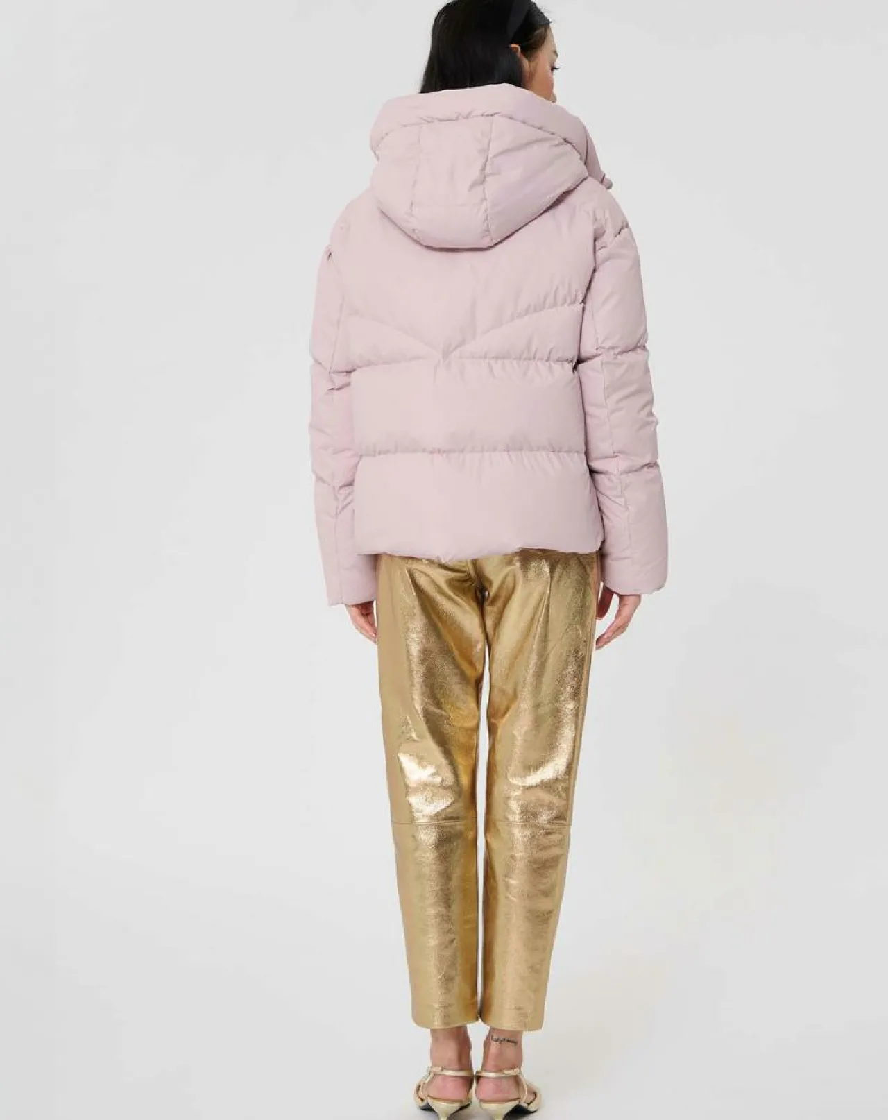 Doudoune Dolores vieux rose