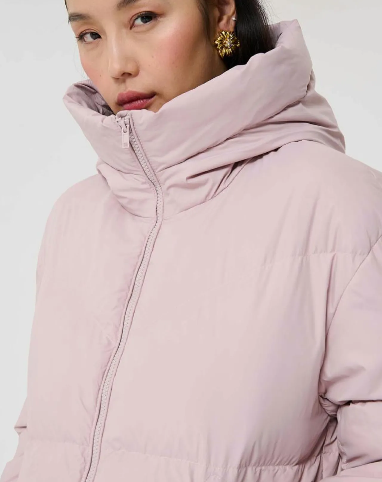 Doudoune Dolores vieux rose