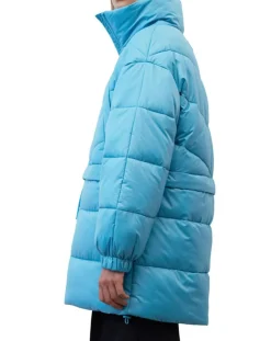 Doudoune amovible bleue