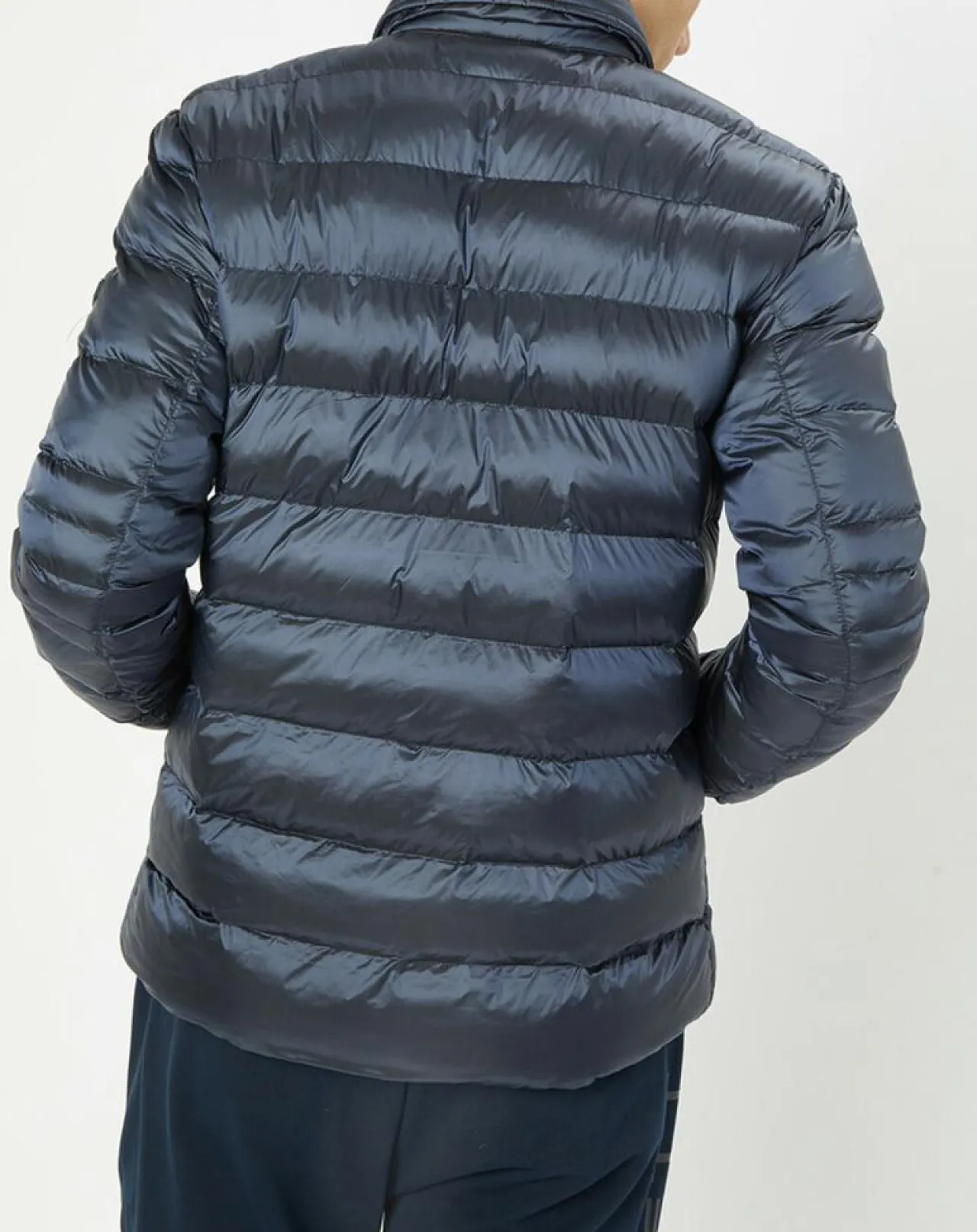 Doudoune Aston Martin Racing Shiny bleue