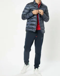 Doudoune Aston Martin Racing Shiny bleue