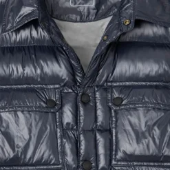 Doudoune Aston Martin Racing Shiny bleue