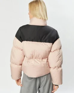 Doudoune courte Benda rose