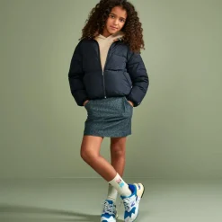 Doudoune courte Hazel bleu marine