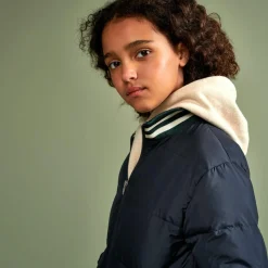 Doudoune courte Hazel bleu marine