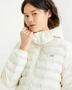 Doudoune courte Pandora Packable écrue