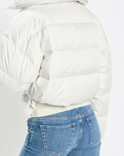 Doudoune Cropped écrue