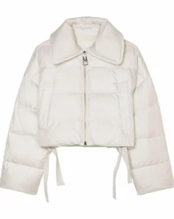 Doudoune Cropped écrue