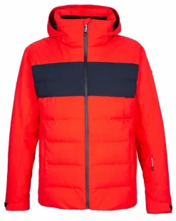 Doudoune de ski bi-stretch Valier incandescent