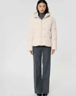 Doudoune Dolores craie