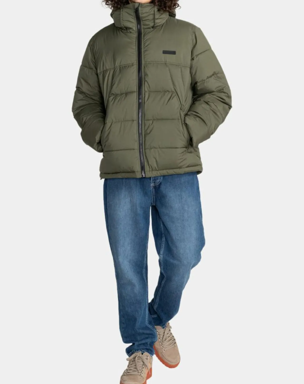 Doudoune Dulcey puff vert foncé