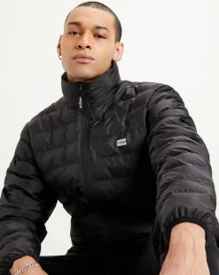 Doudoune fine Presidio pliable noire