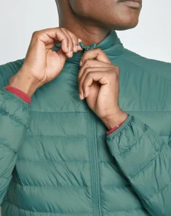 Doudoune légère Lalight verte