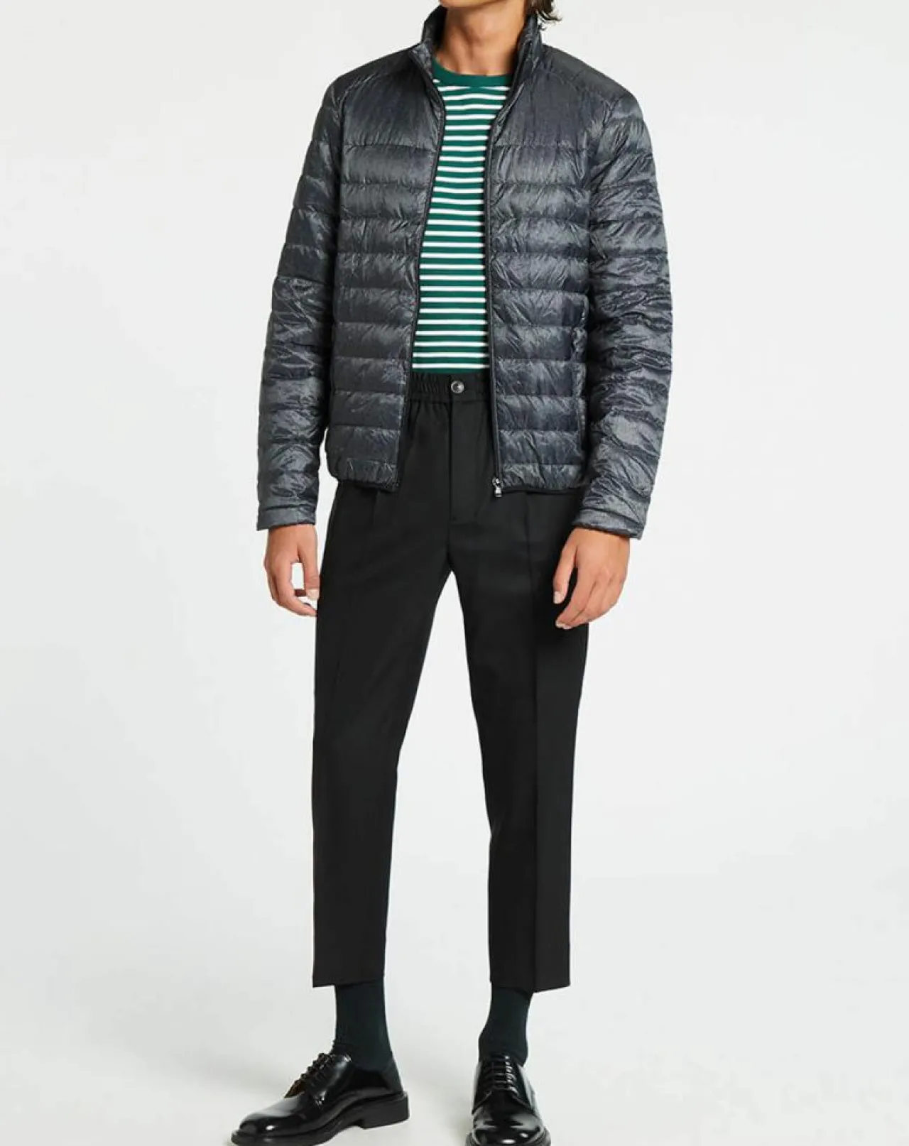 Doudoune Light gris foncé chiné