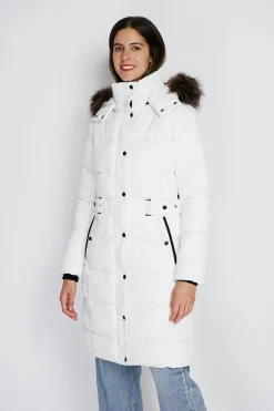 Doudoune longue avec isolation thermique jusqu'à -20 °C naturel