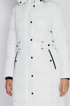 Doudoune longue avec isolation thermique jusqu'à -20 °C naturel