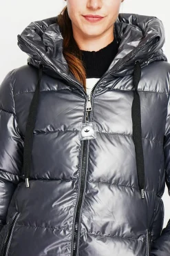 Doudoune longue loup