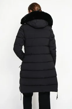 Doudoune longue noire