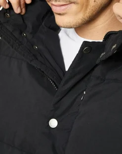 Doudoune Micro Twill Barn Puffer noire