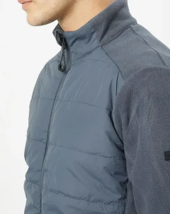 Doudoune polaire gris foncé