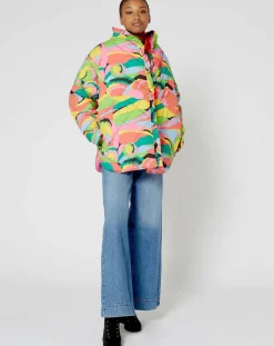 Doudoune Purple fluo